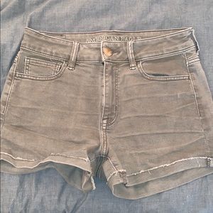 AE Super Super Stretch High Waisted Shorts